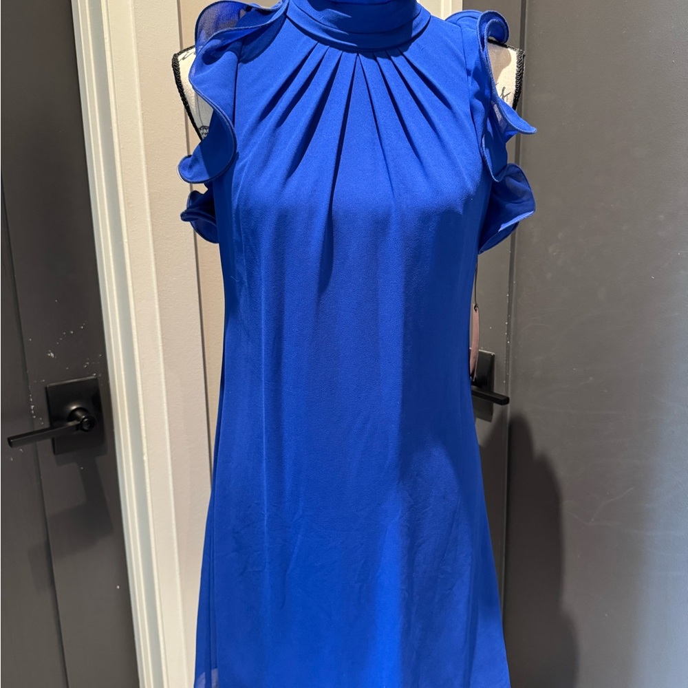 Vince Camuto Royal Blue Mini Dress